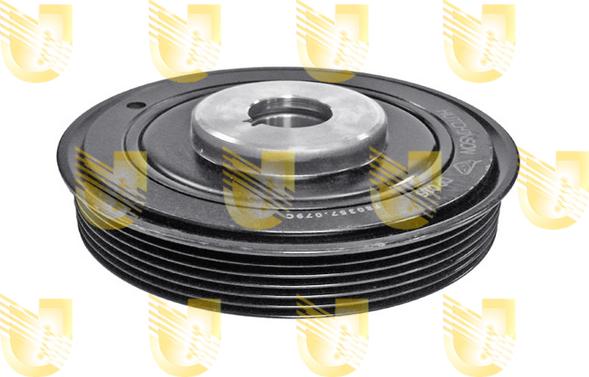 Unigom 421201D - Belt Pulley, crankshaft autospares.lv