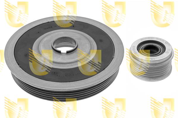 Unigom 421220K - Belt Pulley, crankshaft autospares.lv