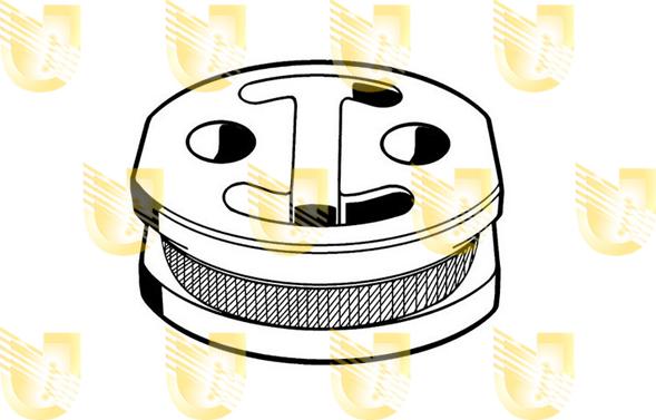 Unigom 165130 - Holding Bracket, silencer autospares.lv