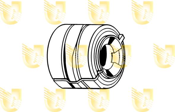 Unigom 391069 - Bearing Bush, stabiliser autospares.lv