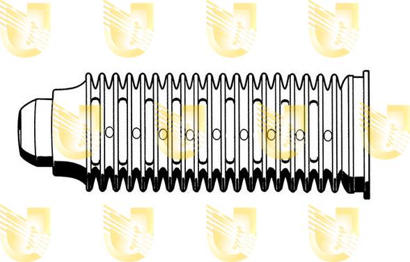 Unigom 391808 - Protective Cap / Bellow, shock absorber autospares.lv