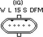 Unipoint F042A01126 - Alternator autospares.lv