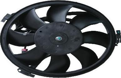 ÜRO Parts 8D0959455C - Fan, radiator autospares.lv