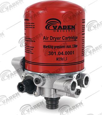 VADEN ORIGINAL 301.02.0015 - Air Dryer, compressed-air system autospares.lv