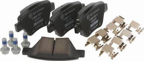 VAG 5K0 698 451 A - Brake Pad Set, disc brake autospares.lv