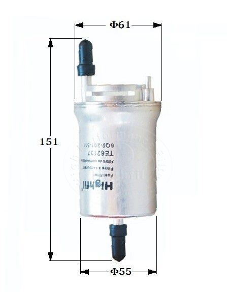 VAG 6Q0 201 511 - Fuel filter autospares.lv