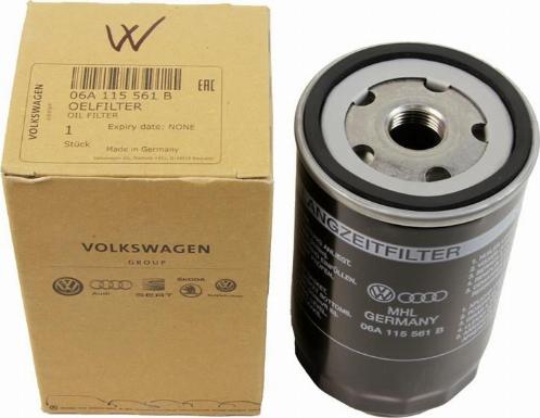 VAG 06A115561B - Oil filter oil filter bracket: 1 pcs. autospares.lv