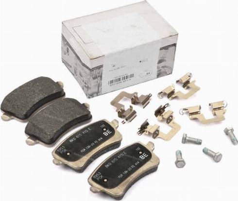 VAG 8K0 698 451 A - Brake Pad Set, disc brake autospares.lv