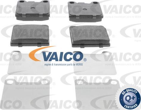 VAICO V95-0048 - Brake Pad Set, disc brake autospares.lv
