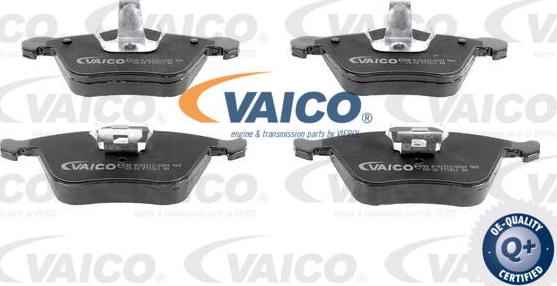 VAICO V95-0166 - Brake Pad Set, disc brake autospares.lv