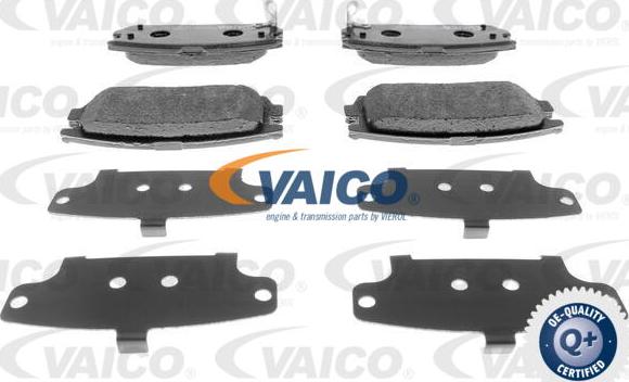 VAICO V40-0653 - Brake Pad Set, disc brake autospares.lv