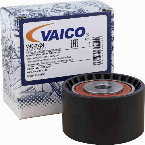 VAICO V40-2224 - Deflection / Guide Pulley, timing belt autospares.lv