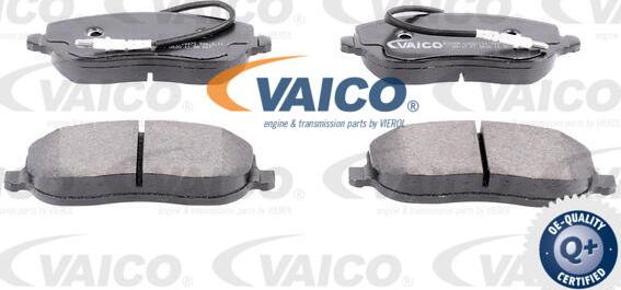 VAICO V42-0097 - Brake Pad Set, disc brake autospares.lv