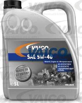 VAICO V60-0026 - Engine Oil autospares.lv