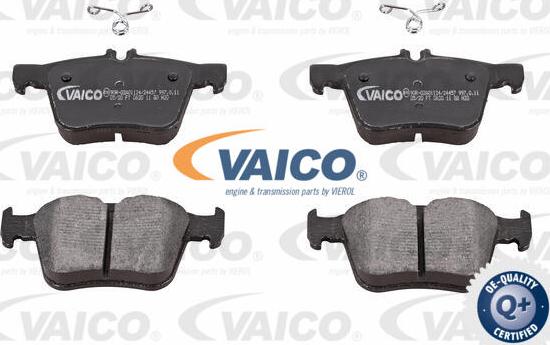 VAICO V10-9891 - Brake Pad Set, disc brake autospares.lv