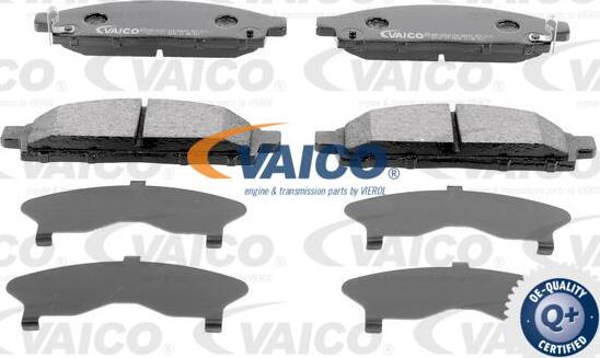 VAICO V37-0028 - Brake Pad Set, disc brake autospares.lv