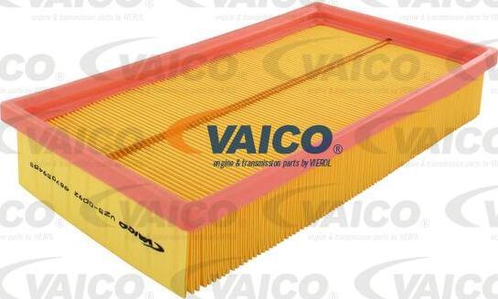 VAICO V25-0092 - Air Filter, engine autospares.lv