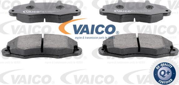 VAICO V25-0252 - Brake Pad Set, disc brake autospares.lv