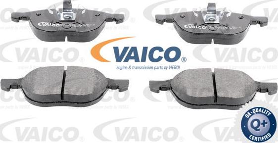 VAICO V25-0272 - Brake Pad Set, disc brake autospares.lv