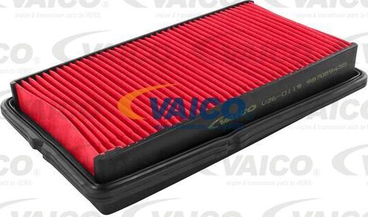 VAICO V26-0119 - Air Filter, engine autospares.lv