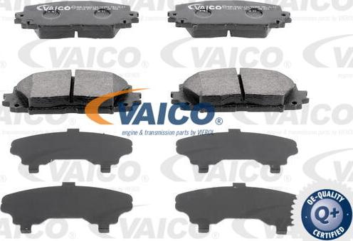 VAICO V70-0036 - Brake Pad Set, disc brake autospares.lv