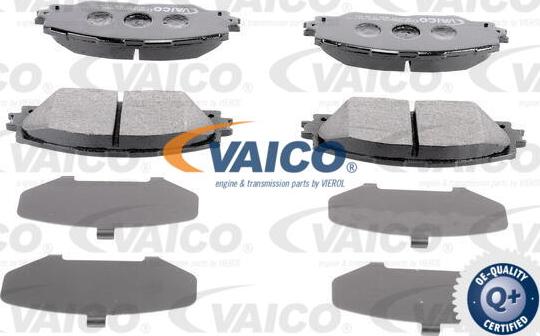 VAICO V70-0029 - Brake Pad Set, disc brake autospares.lv