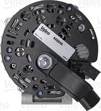 Valeo 443043 - Alternator autospares.lv