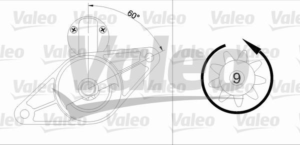 Valeo 455902 - Starter autospares.lv