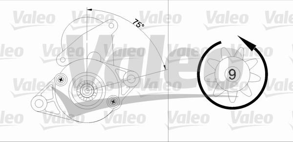 Valeo 455918 - Starter autospares.lv