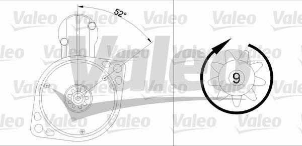 Valeo 455925 - Starter autospares.lv