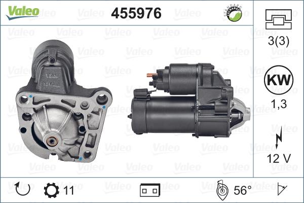 Valeo 455976 - Starter autospares.lv