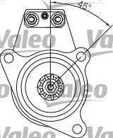 Valeo 455544 - Starter autospares.lv