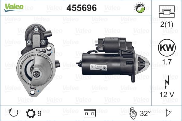 Valeo 455696 - Starter autospares.lv