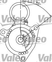 Valeo 455688 - Starter autospares.lv