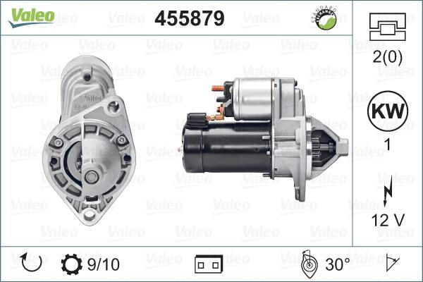 Valeo 455879 - Starter autospares.lv