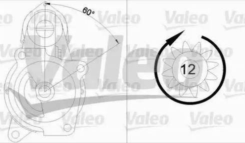 Valeo 455704 - Starter autospares.lv