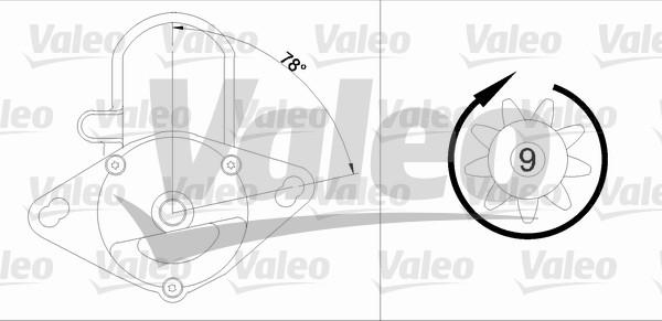 Valeo 455737 - Starter autospares.lv