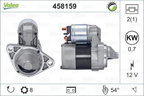 Valeo 458159 - Starter autospares.lv