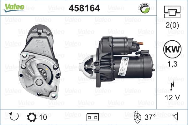 Valeo 458164 - Starter autospares.lv