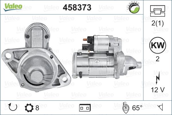 Valeo 458373 - Starter autospares.lv