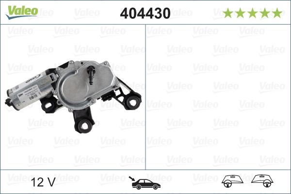 Valeo 404430 - Wiper Motor autospares.lv