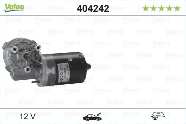 Valeo 404242 - Wiper Motor autospares.lv
