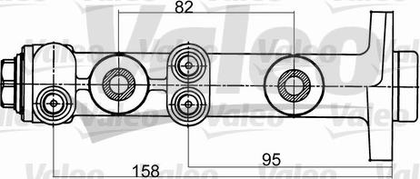Valeo 402098 - Brake Master Cylinder autospares.lv