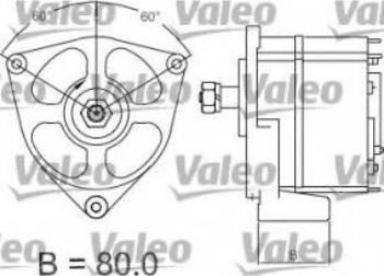 Valeo 436429 - Alternator autospares.lv