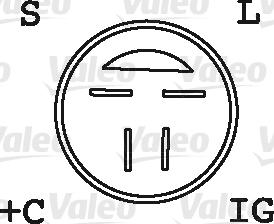 Valeo 436520 - Alternator autospares.lv