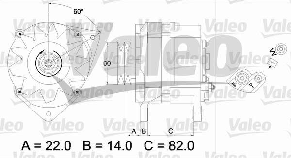 Valeo 436690 - Alternator autospares.lv