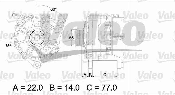 Valeo 436685 - Alternator autospares.lv