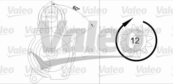 Valeo 436094 - Starter autospares.lv