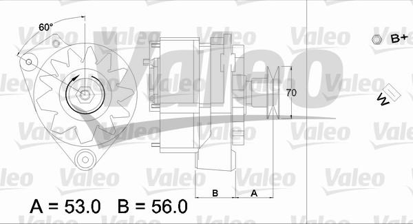 Valeo 436192 - Alternator autospares.lv