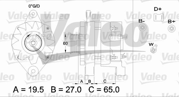 Valeo 436372 - Alternator autospares.lv